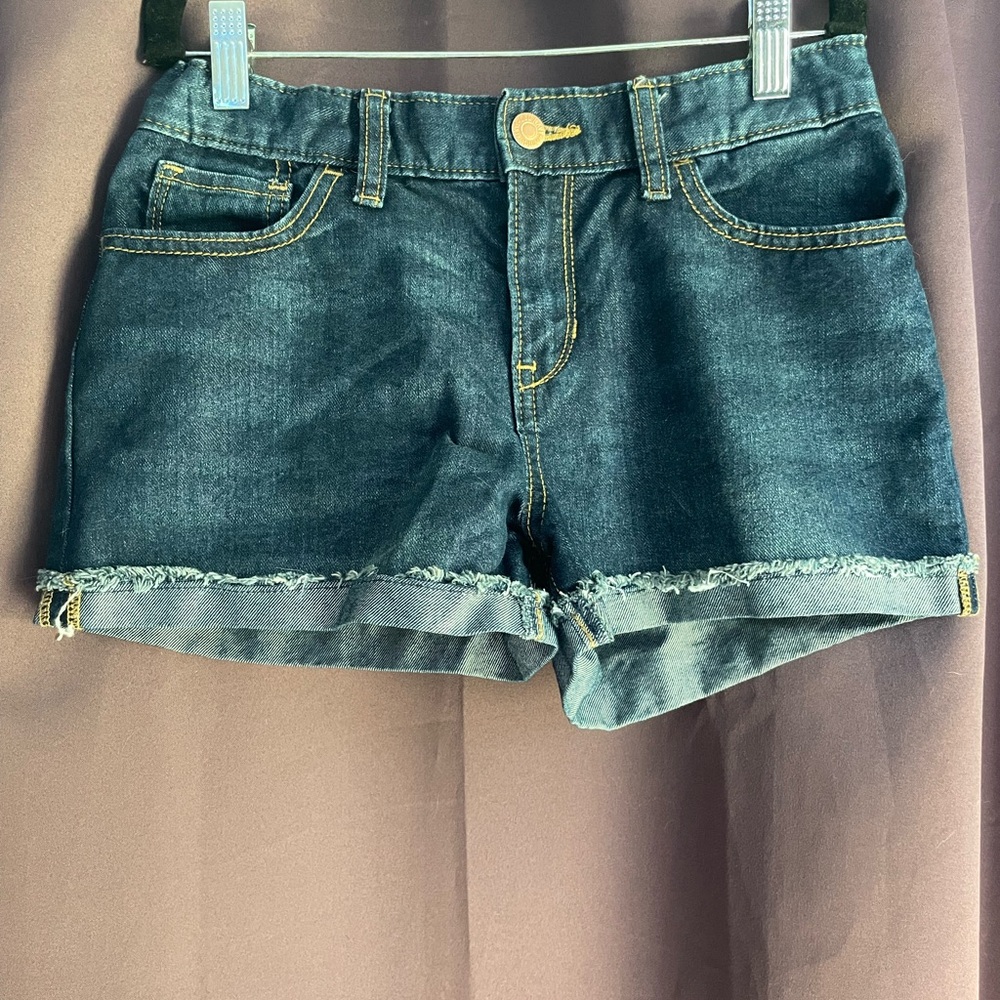 Old Navy Dark Blue Kids Denim Shorts